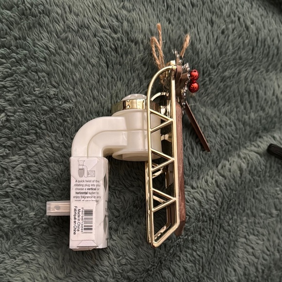 Rustic Brown Holiday Sled Ornament - Picture 2 of 6